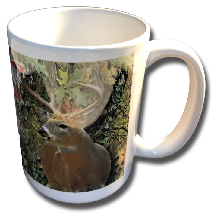 Mo Vets Deer/Turkey 15oz Coffee Mug - Image 3