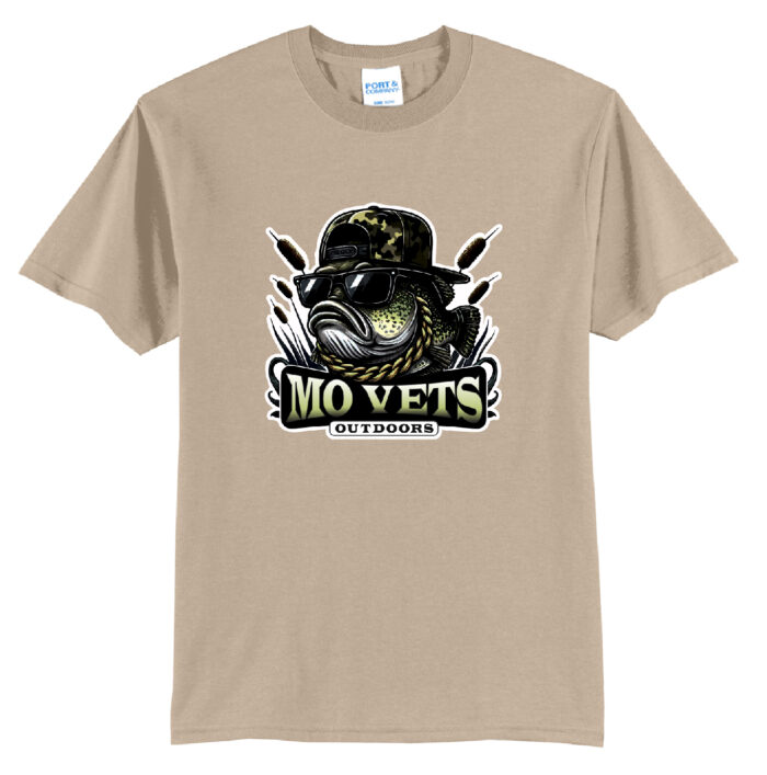 MO Vets Outdoors Gangsta Crappie Shirt