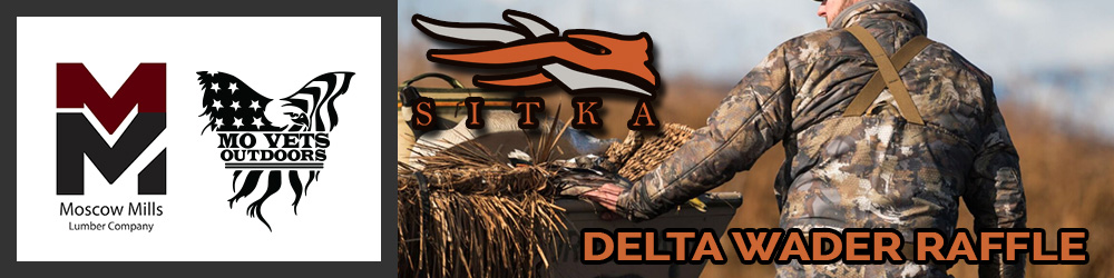 MO Vets Outdoors Sitka Wader Raffle